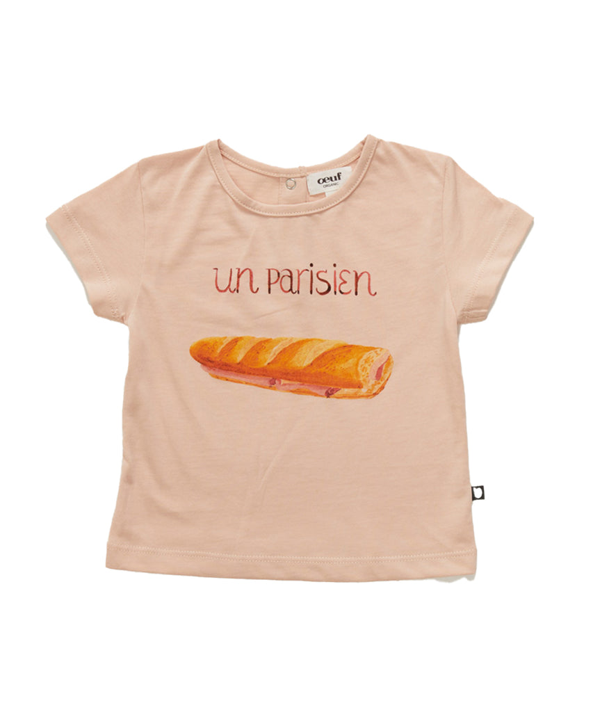 OEUF "Franglaise" Un Parisien T-shirt Top