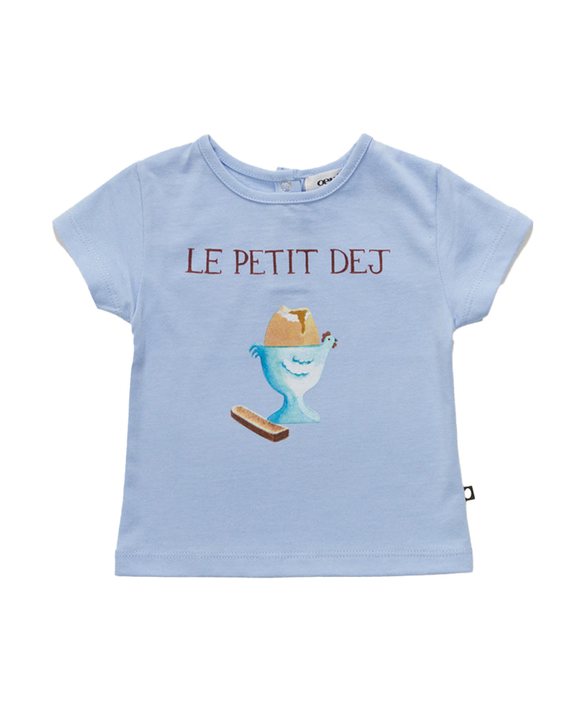 OEUF "Franglaise" Le Petite Dej T-shirt Top