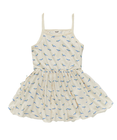 OEUF "Franglaise" Linen Tank Top Shorts Set in Peony Toile