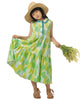 TAGO Cotton Jersey Tree Maxi Dress