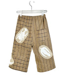 TAGO Linen Cotton Cropped Pants