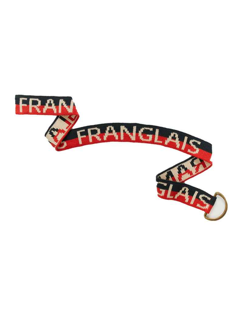 OEUF "Franglaise" Franglaise Knit Belt