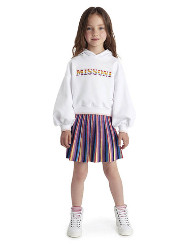 MISSONI Short-Sleeved T-shirt Top with Logo Print