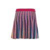 MISSONI Pleated Knit All Over Print Skirt