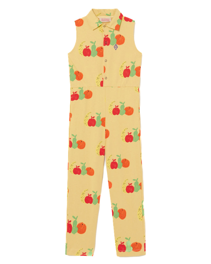 TAO The Animals Observatory Grasshopper Overalls with Apple Design