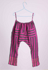 PERO KIDS Wool Pull-On Striped Baggy Pants