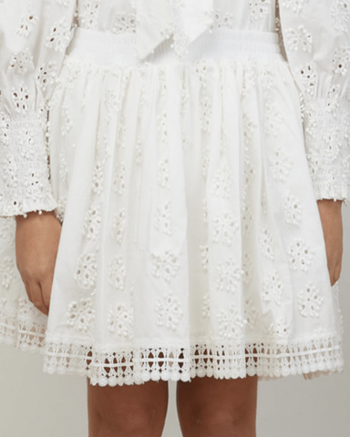 PETITE AMALIE "Soleil" Heirloom Embroidered Skirt