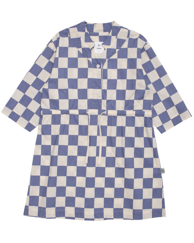 WEEKEND HOUSE KIDS Chess Short Sleeve Dress