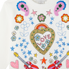 STELLA MCCARTNEY Girl Sweatshirt With Love to Dream Embroidery and Print