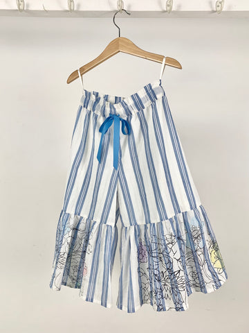TAGO Organic Cotton Camisole Dress in Blue