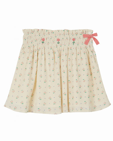 EMILE ET IDA Baby Bloomer Shorts in Granny Apples