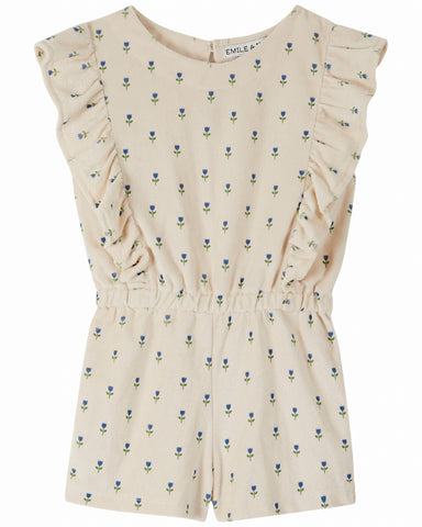 STELLA MCCARTNEY Painted Floral Cupro Dress With Vertical Tapes