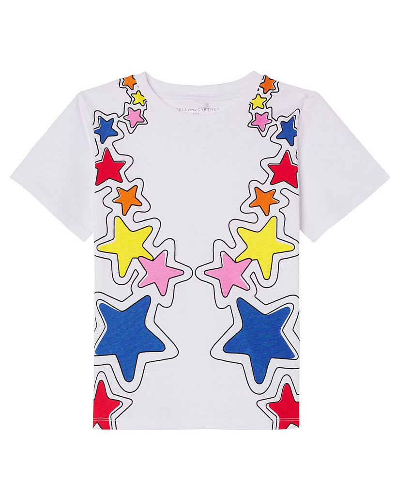 STELLA MCCARTNEY T-Shirt With Cosmic Stars Print