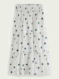 SCOTCH AND SODA Girl All-Over Printed Grape Maxi Skirt